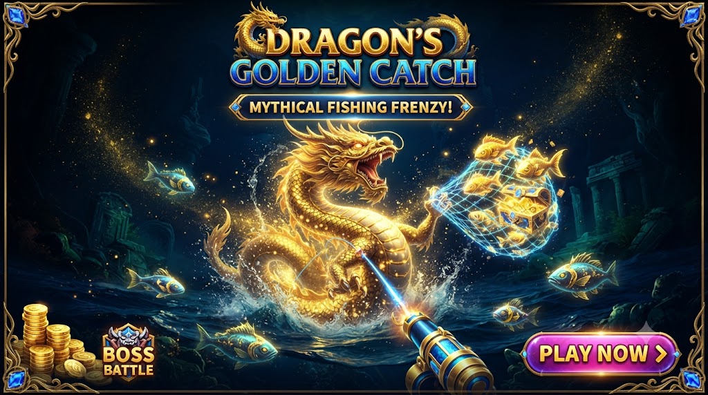 Fishing Dragon arcade game